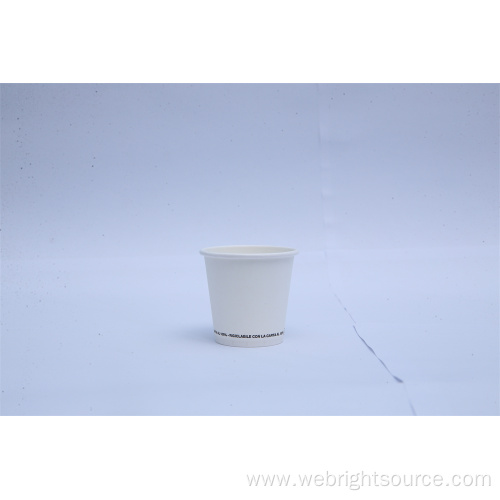 Disposable White Paper cup